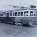 Electric tramcar no. 51 in Black Rock; 1956 Nov.; P1058