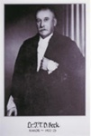 Cr. J. T. D. Beck, Mayor of Sandringham, 1922-23; Nilsson, Ray; 2017 Jul. 3; P12262