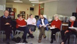 Southern Metropolitan Historical Society meeting at Sandringham and District Historical Society; Jones, Alan G. (1919-2009); 2003?; P4767-2