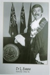 Cr. L. Evans, Mayor of Sandringham, 1990-91; Nilsson, Ray; 2017 Jul. 3; P12306