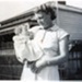 Ena Cameron with her granddaughter Susan Hakin; 1955; P9297