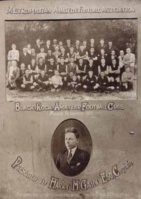 Black Rock Amateur Football Club, M.A.F.A. minor premiers 1929; 1929; P2175
