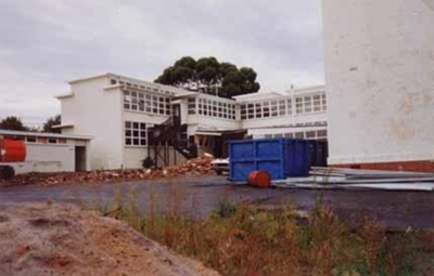 Hampton High School demolition; 1992; P2945