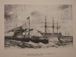 Victorian Navy : HMVS Cerberus in foreground; 1874; P2354