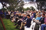 People at opening of Coastal Art Trail.; 1998; P3419