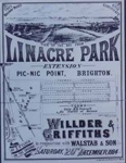 Advertisement for the sale of Linacre Park extension, Pic-Nic Point, Brighton; Scott, George; 1884; P1123
