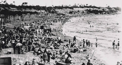 Hampton beach; 1930; P8375