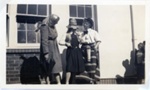 Prefects fooling around, Hampton High School; 1948; P9536
