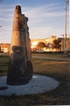 Unveiling of Beacon sculpture at Black Rock, 16 March 2004; Jones, Alan G. (1919-2009); 2004; P4891
