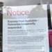 Australia Post notice of suspension of express post guarantee; Choat, Liz; 2020 May 24; PD3317