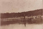 Building the breakwater at Half Moon Bay; c. 1904; P1998|P1999