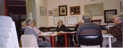 Sandringham and District Historical Society Committee meeting; Jones, Alan G. (1919-2009); 2003?; P4771-1