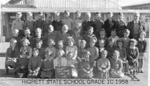 Highett State School Grade 1C, 1958; 1958; P8709