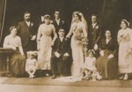 Garriga - Thompson wedding group; 1913 Aug. 20; P7260
