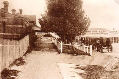 Sandringham railway station.; 1905; P0353