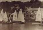 Yachts setting up in Half Moon Bay; 191-?; P1649