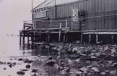 Keefers Boatshed, Beaumaris; 1978; P0517