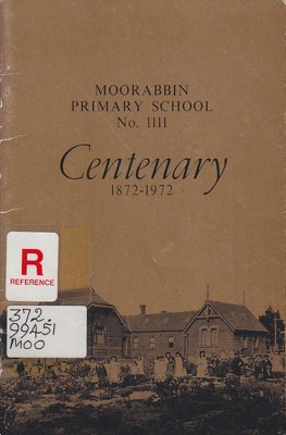 Moorabbin Primary School No. 1111; 1972; B0572