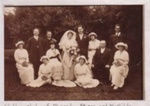 Wedding photograph of Alexander Strang and Mathilde Warmer.; 1914; P0302