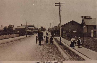 Hampton Road, Hampton; c. 1914; P0620