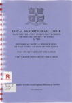 Loyal Sandringham Lodge, Manchester Unity Independent Order of Odd Fellows in Victoria No. 7806; Payne, John; 2001; B0639