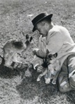 Alan Marshall at Kangaroo Ground; c. 1960; P4516
