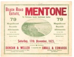 Beach Road Estate Mentone; 1923; D0129