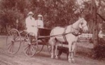De Henzell Storey and wife Lucy; c. 1900; P2477