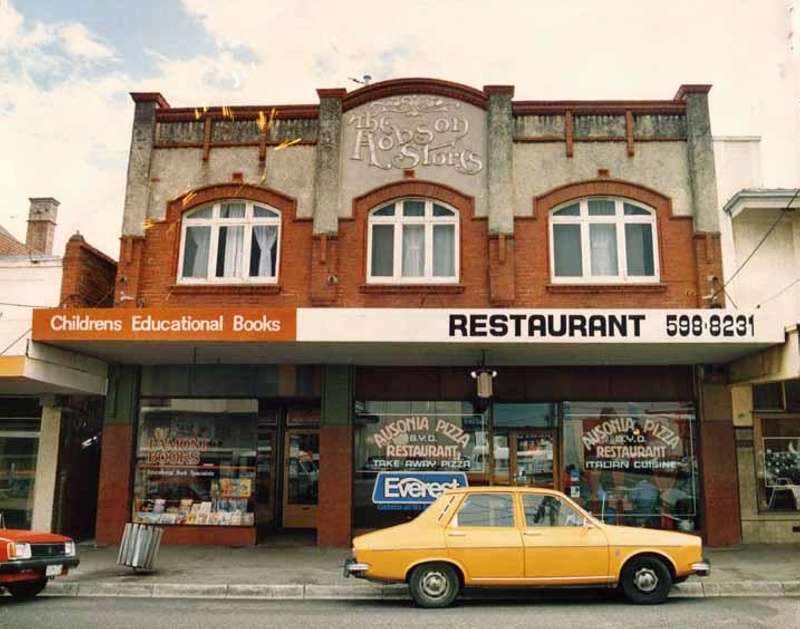 The Hobson Stores building, 1921 Melrose Street, Sandringham; 1988; P5777 eHive