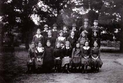 Beaumaris West primary school class of 1914; 1914; P5813
