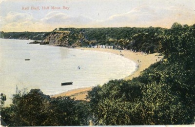 Red Bluff, Half Moon Bay; 1907?; P4412