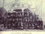 Crew of H.M.V.S. Cerberus in 1885; 1885; P3227