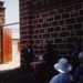 Black Rock House day of presentation of Australian Institute of Architects Heritage Award for restoration; Jones, Alan G. (1919-2009); 1997 Nov. 6; P3137