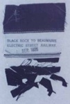 Ticket to the official opening ceremonies of the Black Rock to Beaumaris Electric Street Railway; 1926; P1134