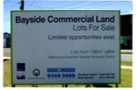 Bayside commercial land for sale, corner of Bay Road and Researve Road, Cheltenham; Nilsson, Ray; 2008 Feb. 11; P8268