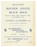 Bayview Estate Black Rock; 1950; D0132