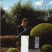 Unveiling of Beaumaris Wesleyan Cemetery memorial, Cheltenham Pioneer Cemetery; 2000 Sep. 13; P4380