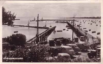 The jetty, Hampton, [i.e. Sandringham Pier]; 1952; P3155