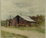 The old barn; Latimer, Frank (1886-1974); 1991 Sept.; P2927