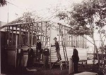 Building a small hall for the St. Agnes Men's Club; 1935 Mar.; P1392