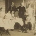 The Montfort family on the verandah at Bamfield Street, Sandringham; Betw. 1899 and 1905; P7258