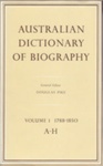 Australian dictionary of biography; 1966-2000; 522841856; S0025