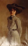 Portrait - Miss Jeannie McCowan; Latimer, Frank (1886-1974); 1991 Sept.; P2904