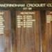 Sandringham Croquet Club honour board; 1997?; P12053