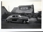 Wedding car outside 332 Beach Road, Black Rock; Munro family; 194-; P12383