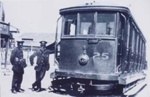 Tram car no. 25 at Black Rock; c. 1922; P1067