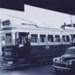 Electric tramcar no. 50 in Black Rock; 1956 Nov.; P1057