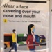 Face masks mandatory sign, Metro Trains; Choat, Liz; 2020 Sep. 20; PD3248