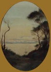 Sunset at Black Rock; Latimer, Frank (1886-1974); 1991 Sept.; P2910