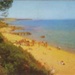Beach scene, Sandringham, Mornington Peninsular, Vic.; c. 1940; P2771